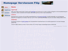 Tablet Screenshot of filipvervloesem.be